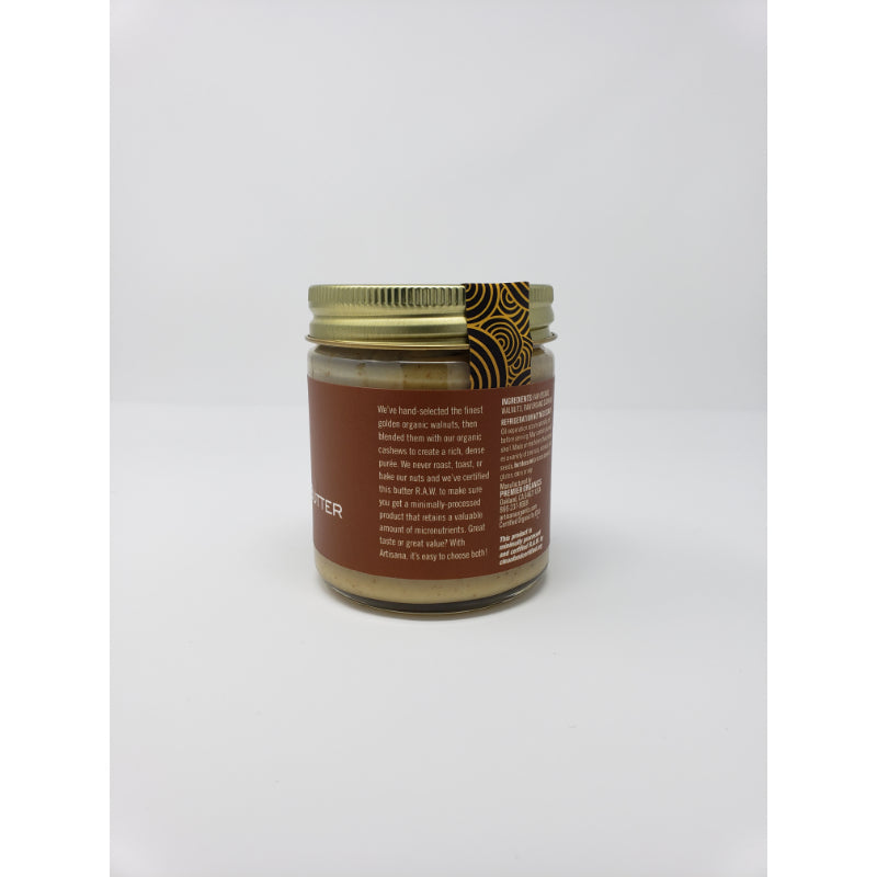 Artisana Organics Raw Walnut Butter with Cashews, 8 oz Condiments