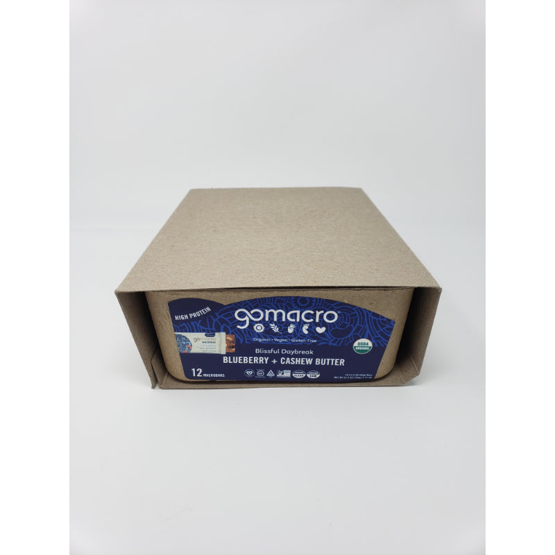 Blissful Daybreak Blueberry and Cashew Butter Protein Bar, 12 count Food Items