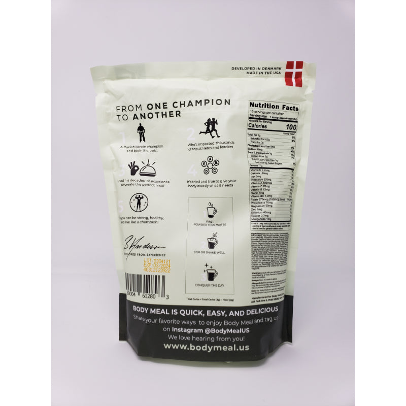 Body Meal, Apple Flavor, 15 Servings Food Items