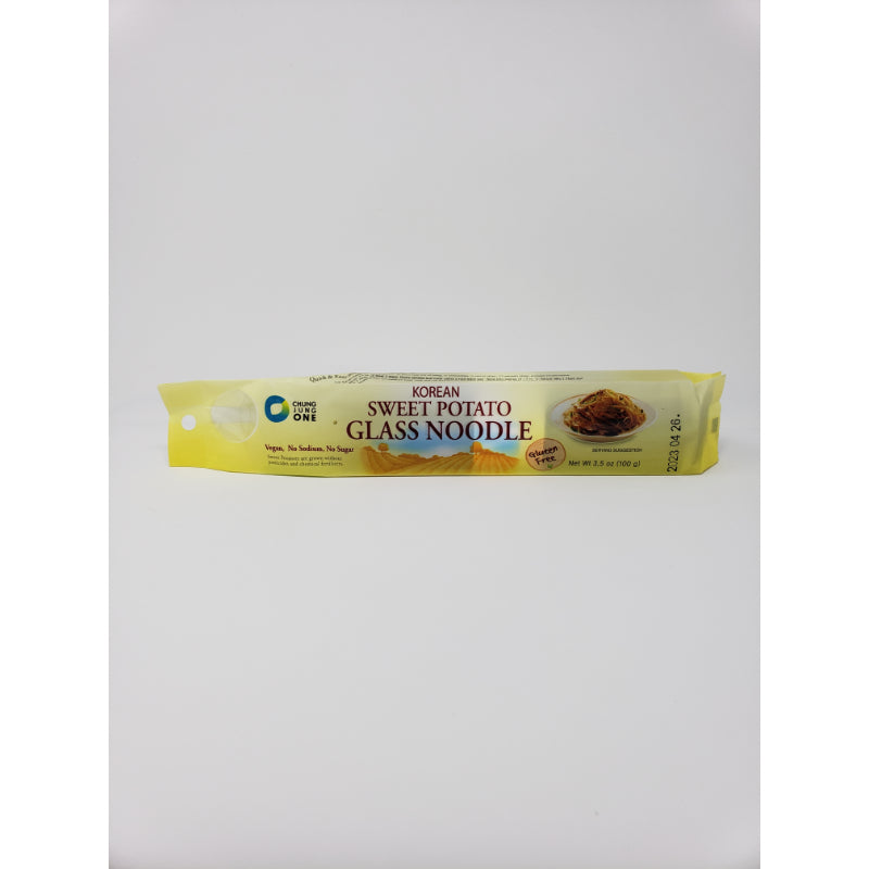 Chung Jung One Sweet Potato Glass Noodles 3.5oz, Case of 12 Food Items