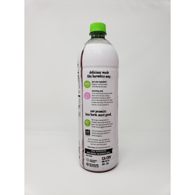 Harmless Harvest Organic Coconut Water, 6 Pack of 32oz bottles Beverages