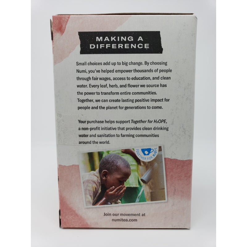 Numi Organic Spiced Rooibos Chai Tea Bags, 18 count Beverages