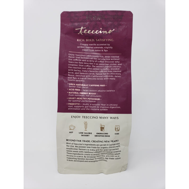 Teeccino Vanilla Nut Herbal Coffee Beverages