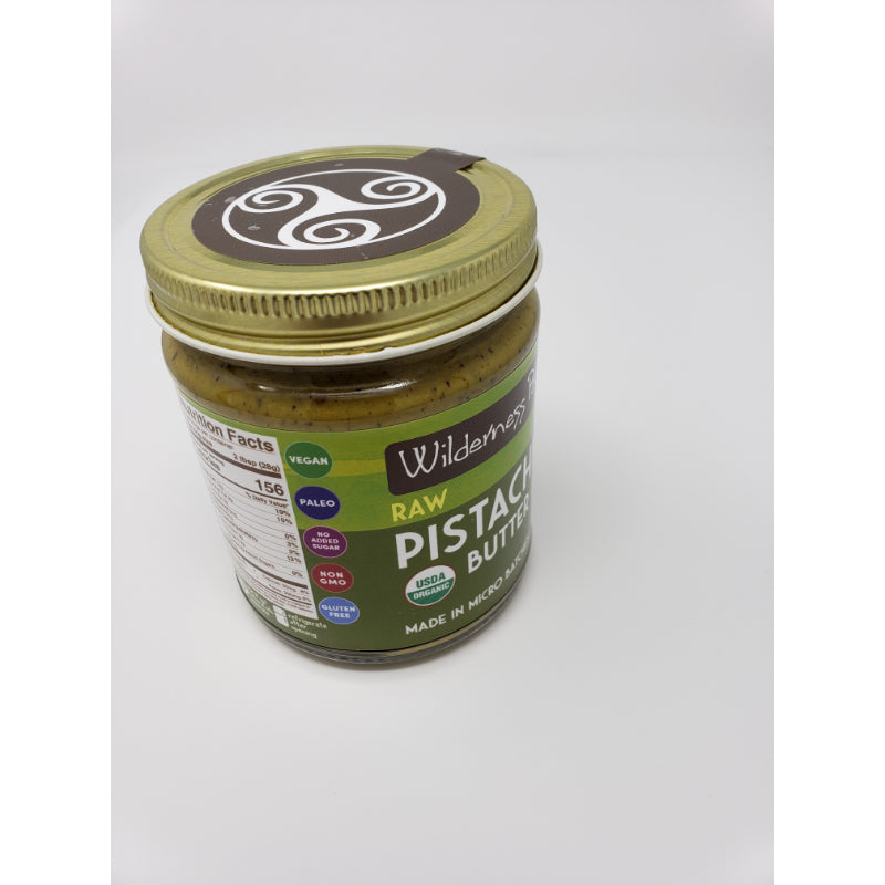 Wilderness Poets, Organic Raw Pistachio Butter, 8 oz Condiments