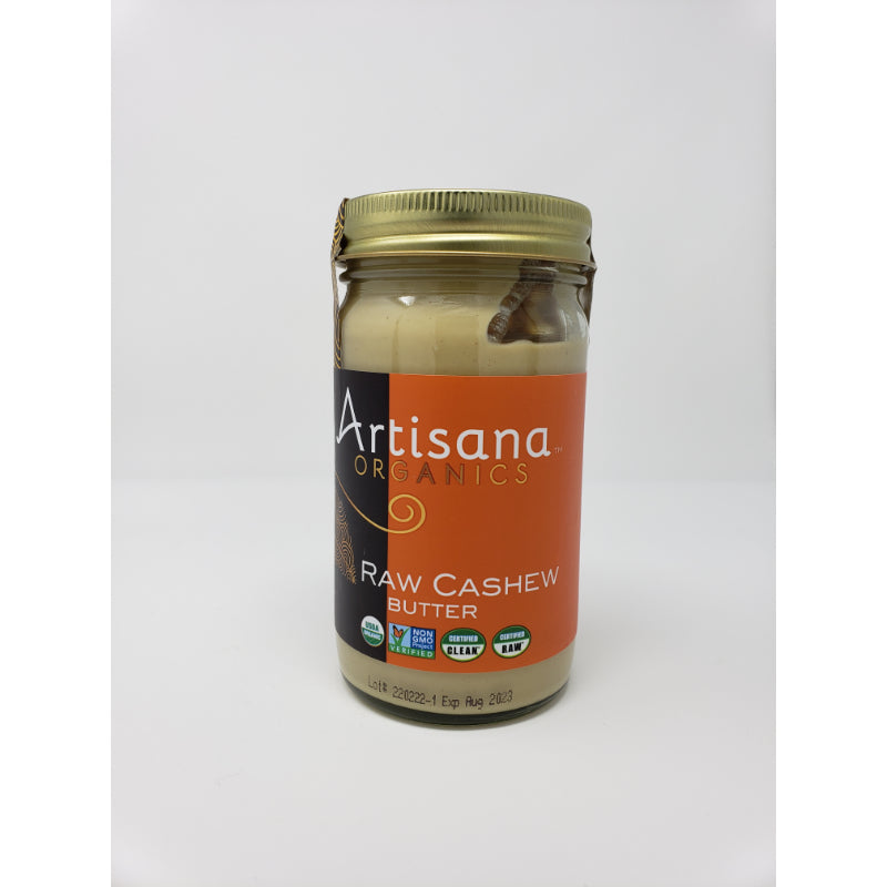Artisana Organics Raw Cashew Butter, 14 oz Condiments