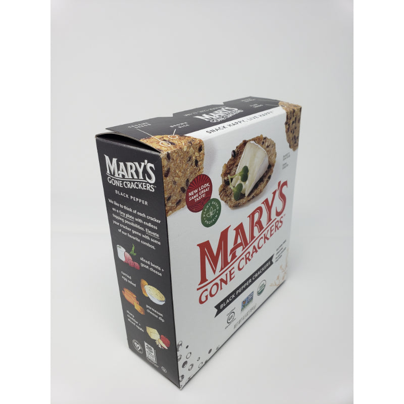 Mary's Gone Crackers Black Pepper Crackers, 6.5 oz Food Items