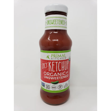 Primal Kitchen Spicy Organic Unsweetened Ketchup Condiments