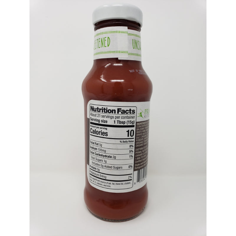 Primal Kitchen Spicy Organic Unsweetened Ketchup Condiments