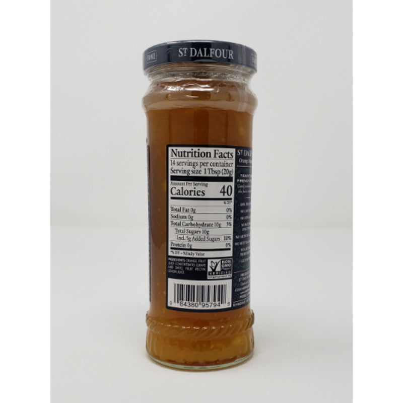 St. Dalfour Deluxe Orange Marmalade Spread Condiments