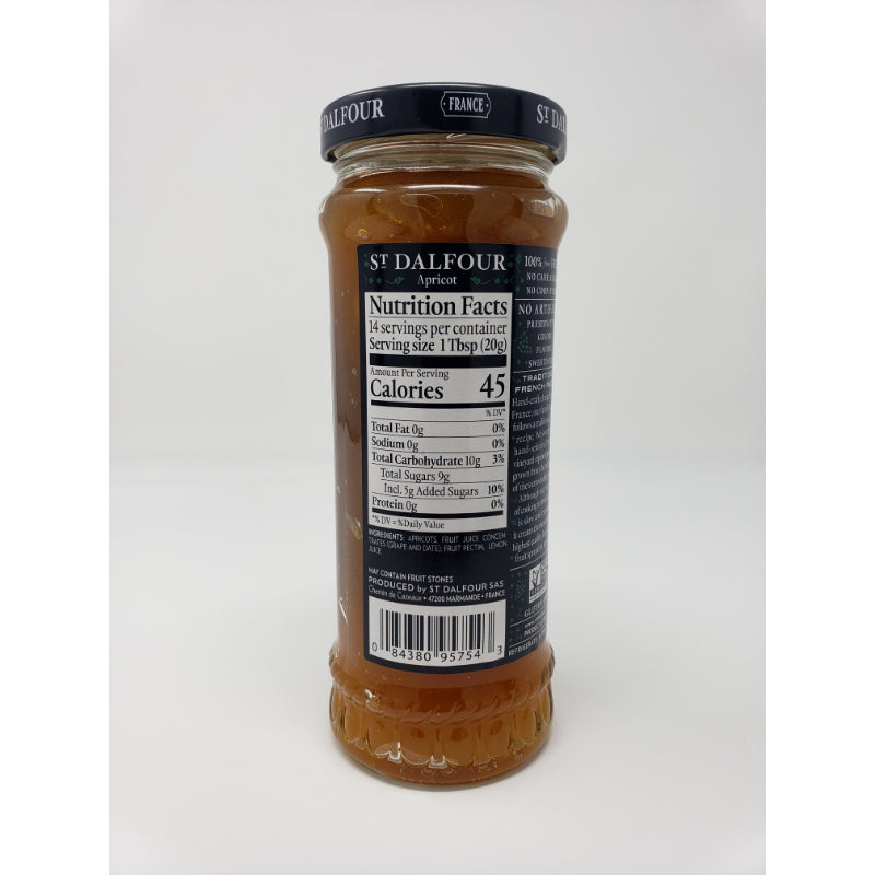 St. Dalfour, Deluxe Thick Apricot Spread, 10 oz Condiments