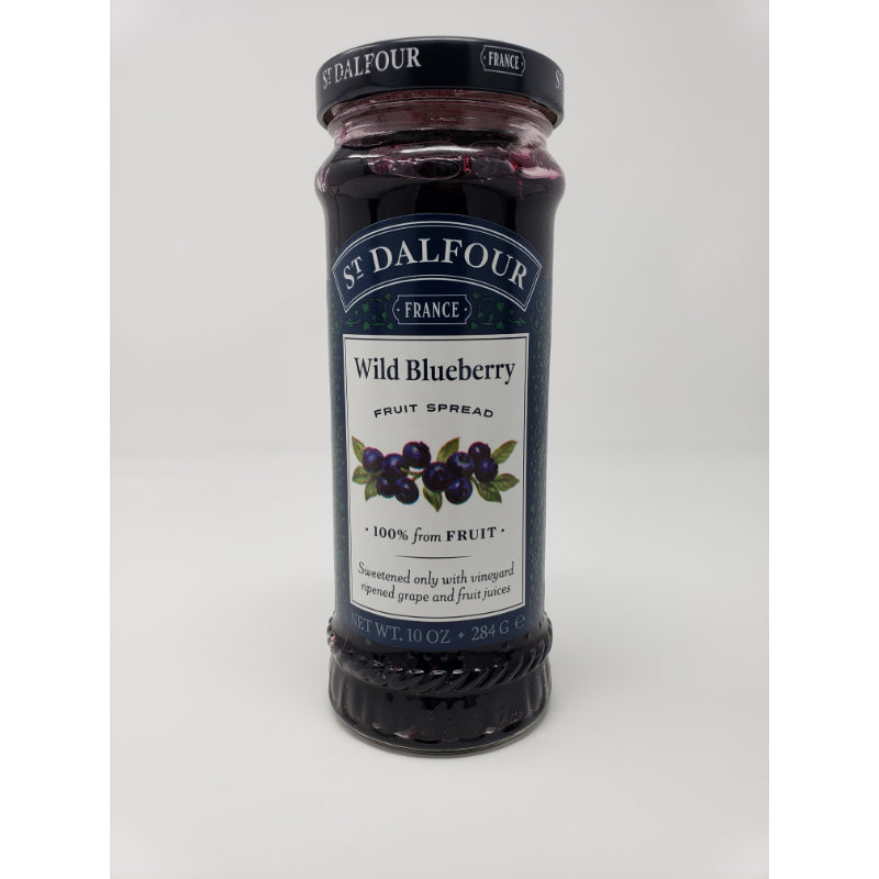 St. Dalfour, Deluxe Wild Blueberry Spread, 10 oz Condiments