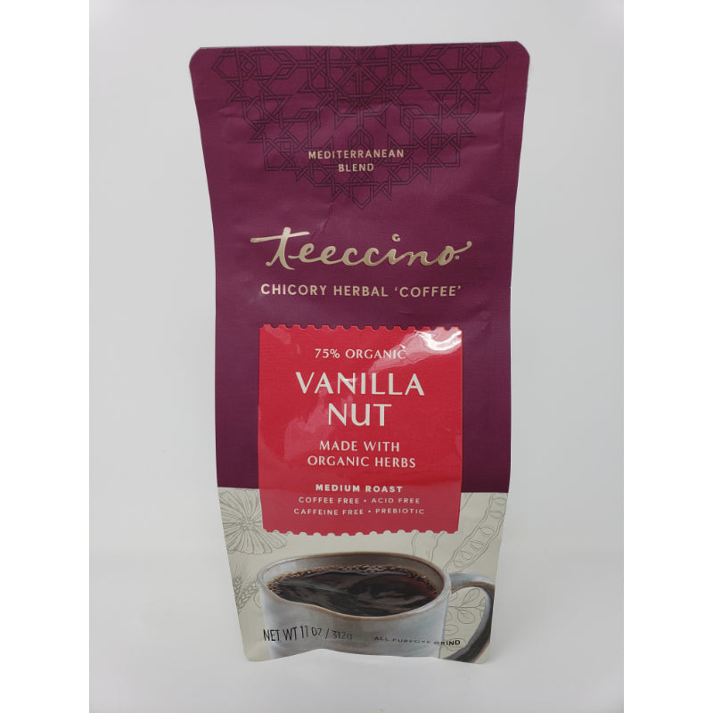 Teeccino Vanilla Nut Herbal Coffee Beverages
