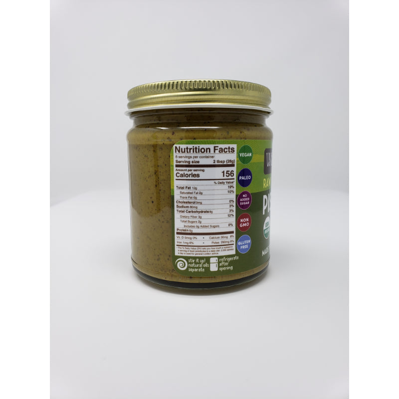 Wilderness Poets, Organic Raw Pistachio Butter, 8 oz Condiments