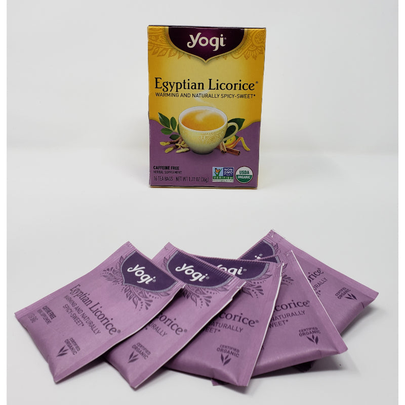 Yogi Egyptian Licorice Tea Beverages